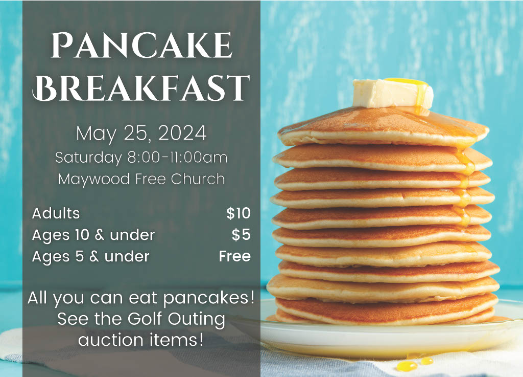 Pancake Breakfast Flyer 2024